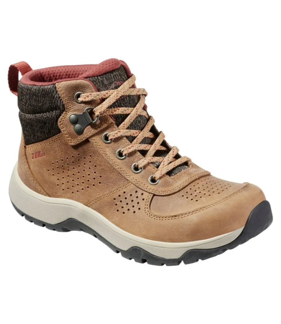 Sale L.L.Bean "Women's Trailduster Hiking Boots" Barley/RustOrange