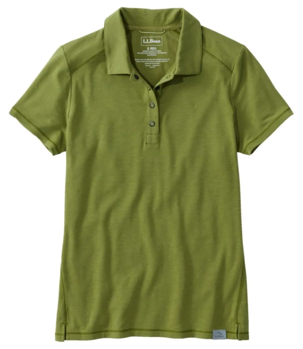 Cheap L.L.Bean "Women's Tropicwear Comfort Polo, Short-Sleeve"