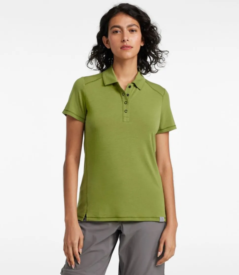 Cheap L.L.Bean "Women's Tropicwear Comfort Polo, Short-Sleeve"