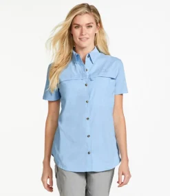 Cheap L.L.Bean "Women's Tropicwear Shirt, Short-Sleeve"
