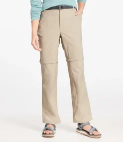 New L.L.Bean "Women's Tropicwear Zip-Off Pants, Mid-Rise"