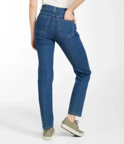Shop L.L.Bean "Women's True Shape Jeans, High-Rise Straight-Leg"
