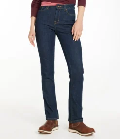 New L.L.Bean "Women's True Shape Jeans, High-Rise Bootcut"