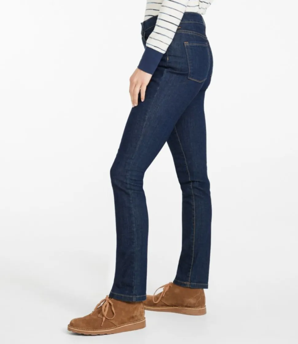 Best Sale L.L.Bean "Women's True Shape Jeans, High-Rise Slim-Leg"