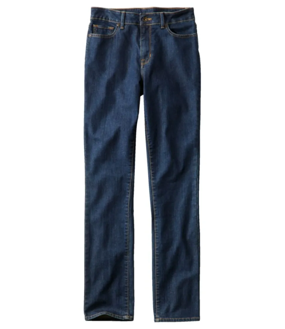 Best Sale L.L.Bean "Women's True Shape Jeans, High-Rise Slim-Leg"