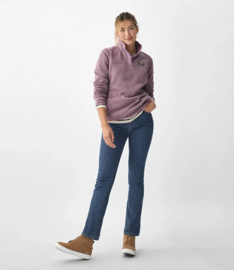 Best Sale L.L.Bean "Women's True Shape Jeans, High-Rise Slim-Leg"