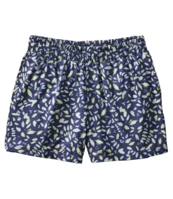 Discount L.L.Bean "Women's Ultralight Adventure Shorts, Print" DarkestNavyPetalMulti