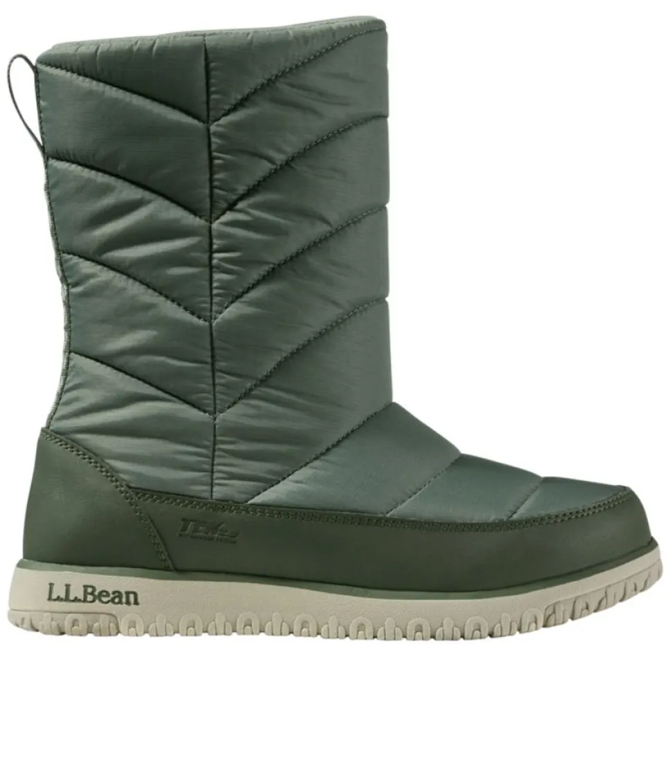 Clearance L.L.Bean "Women's Ultralight Quilted Insulated Boots, Tall Side-Zip"