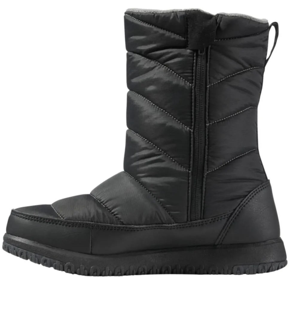 Clearance L.L.Bean "Women's Ultralight Quilted Insulated Boots, Tall Side-Zip"