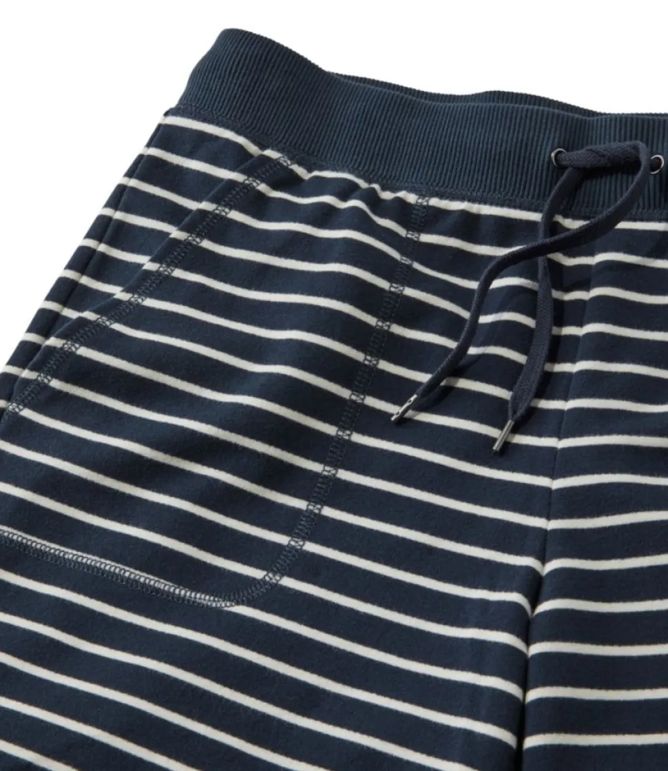 Flash Sale L.L.Bean "Women's Ultrasoft Sweats 6" Shorts, Stripe"