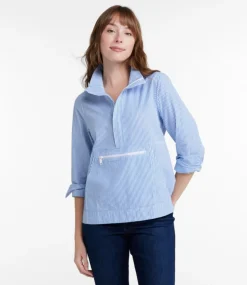 Hot L.L.Bean "Women's Vacationland Seersucker Anorak"