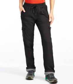 Cheap L.L.Bean "Women's Vista Camp Pants, Straight-Leg Fleece-Lined"