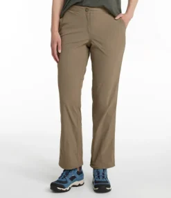 Cheap L.L.Bean "Women's Water-Repellent Comfort Trail Pants, Mid-Rise Straight-Leg"