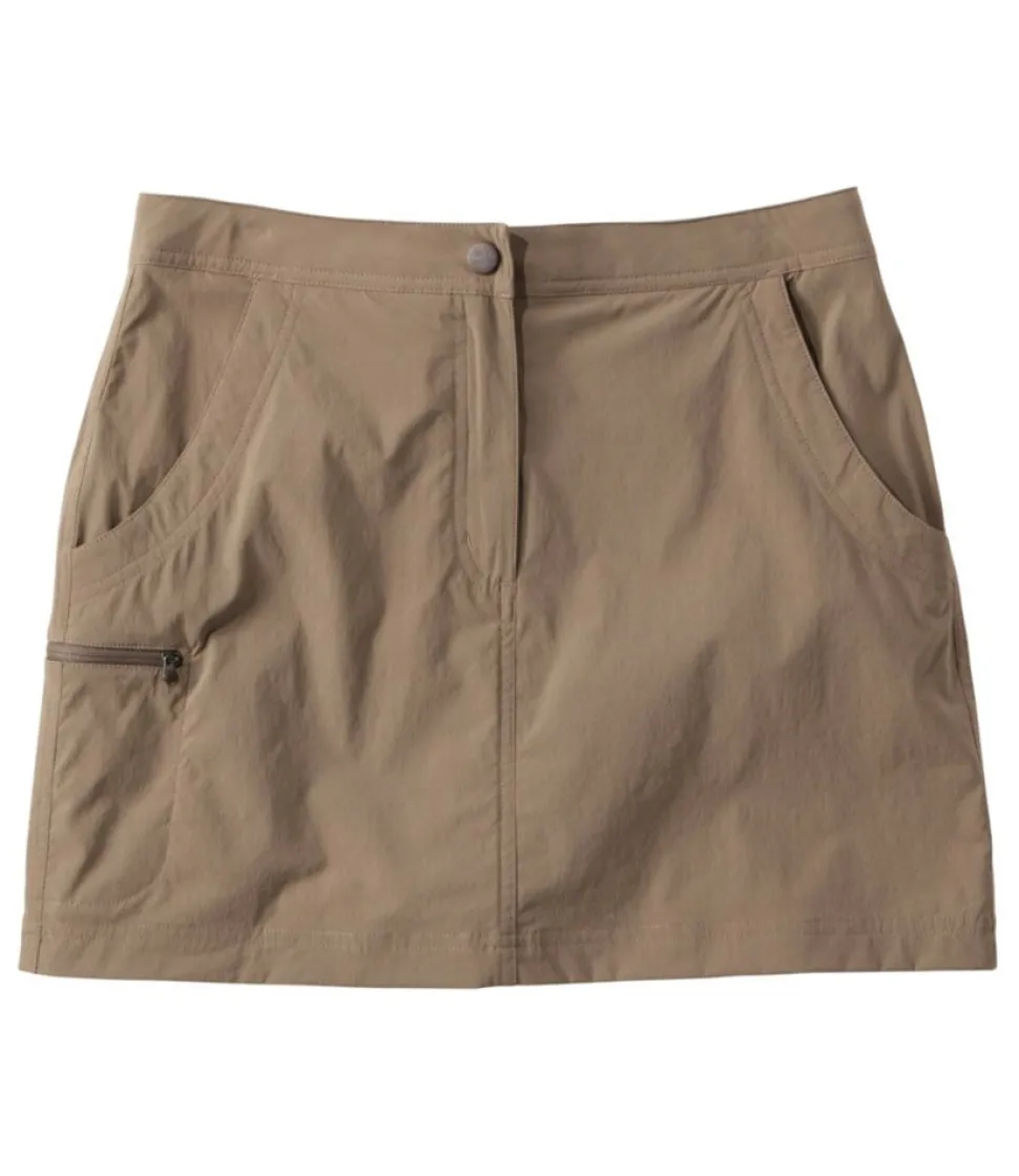 Shop L.L.Bean "Women's Water-Repellent Comfort Trail Skort, Mid-Rise"