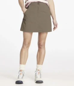 Shop L.L.Bean "Women's Water-Repellent Comfort Trail Skort, Mid-Rise"