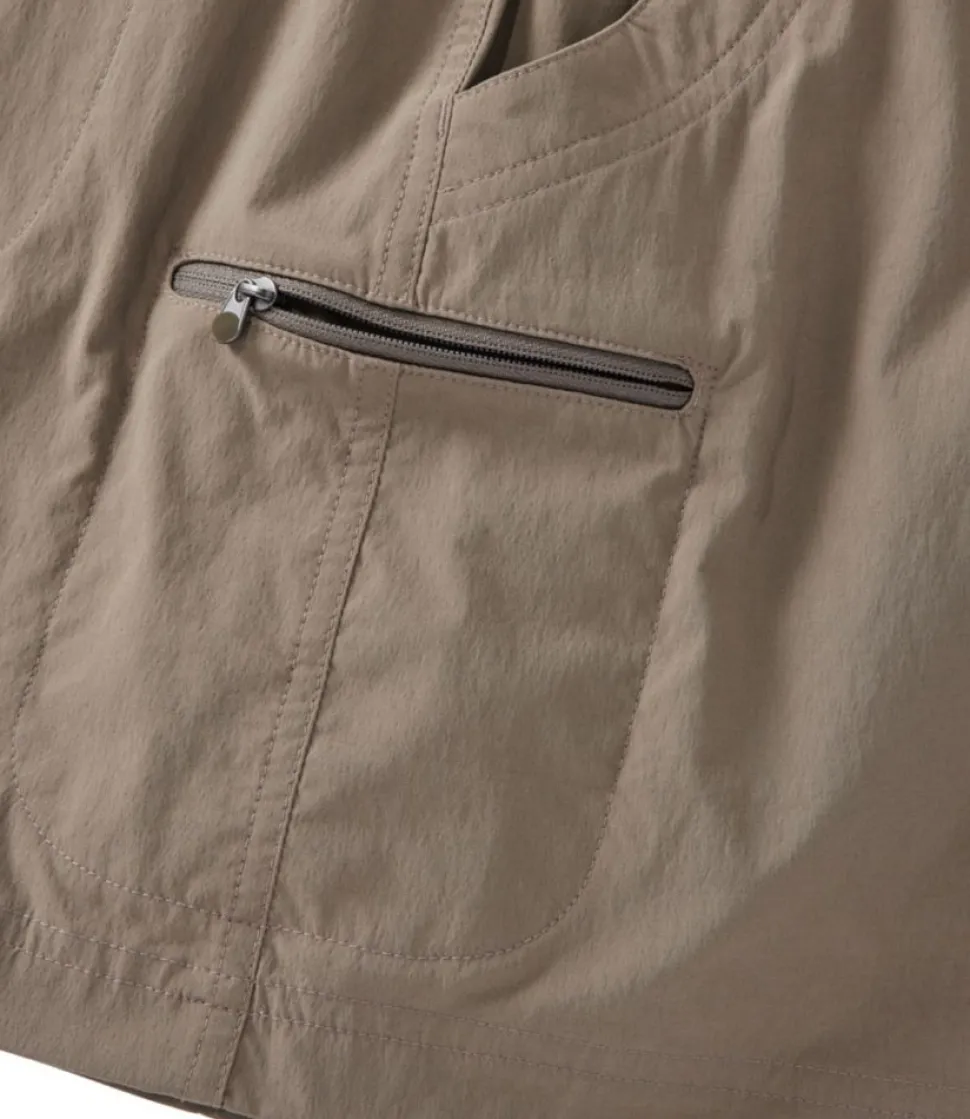Shop L.L.Bean "Women's Water-Repellent Comfort Trail Skort, Mid-Rise"