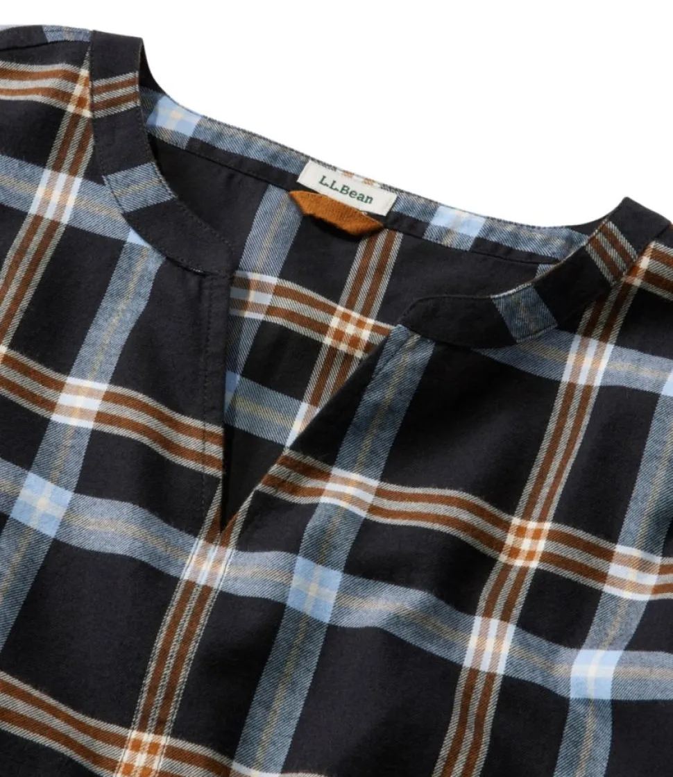 Fashion L.L.Bean "Women's Whisperweight Flannel Popover Shirt"