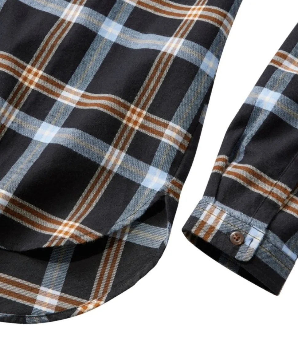 Fashion L.L.Bean "Women's Whisperweight Flannel Popover Shirt"