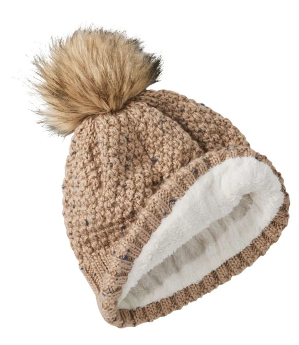 Hot L.L.Bean "Women's Wicked Cozy Knit Pom Hat"