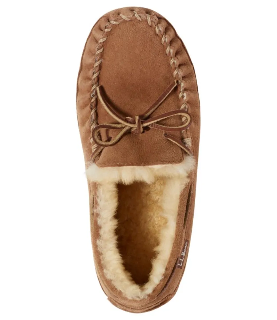 Best L.L.Bean "Women's Wicked Good Camp Moccasins" Brown