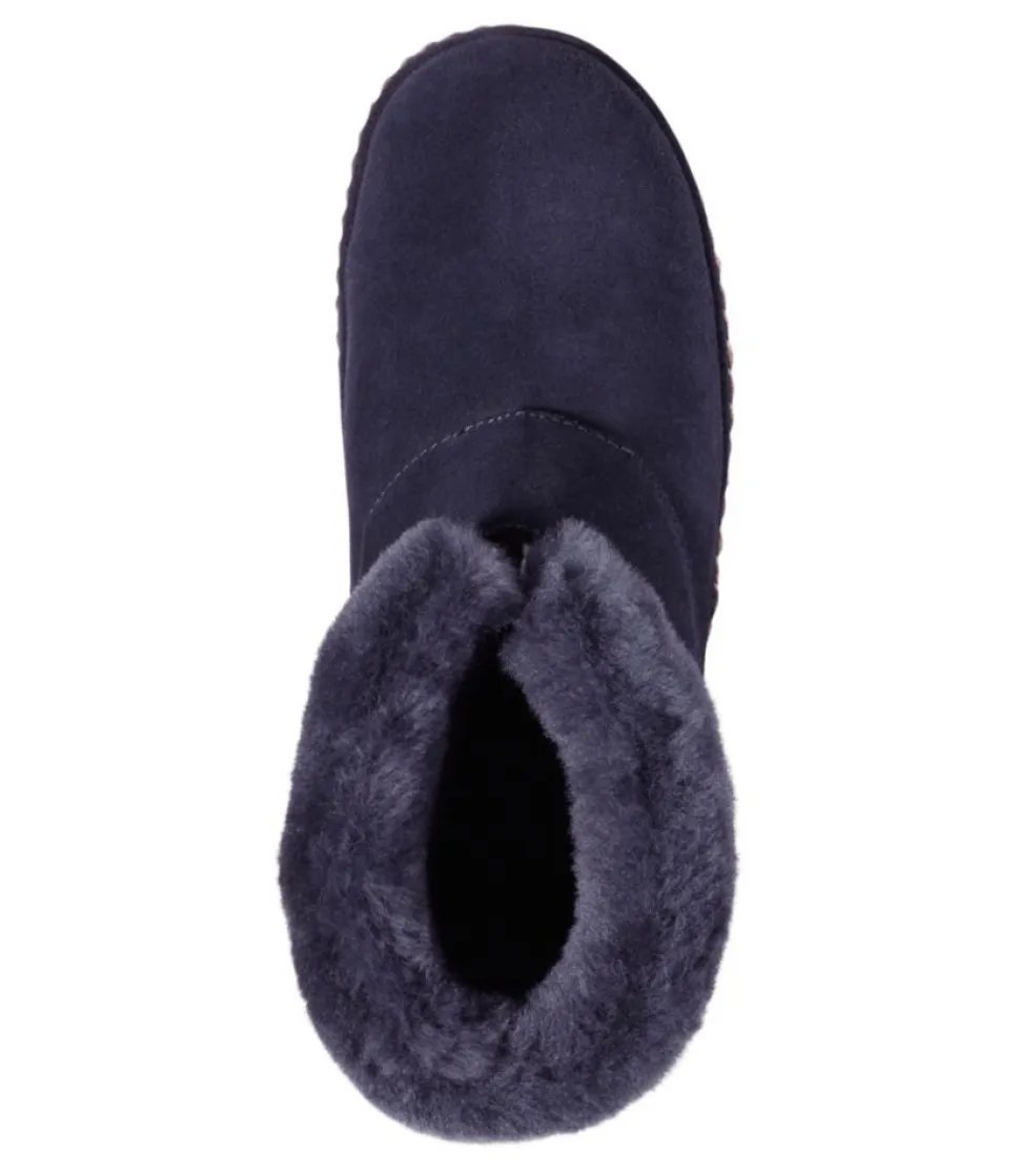 Outlet L.L.Bean "Women's Wicked Good Slippers, Squam Lake Booties" Brown