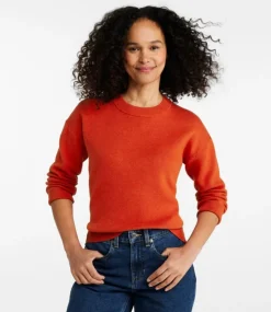 Store L.L.Bean "Women's Wicked Soft Cotton/Cashmere Crewneck Sweater"