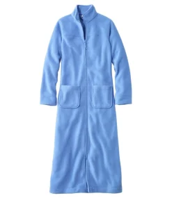 New L.L.Bean "Women's Winter Fleece Robe, Zip-Front"