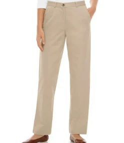 Store L.L.Bean "Women's Wrinkle-Free Bayside Pants, Ultra High-Rise Comfort Waist Tapered-Leg"