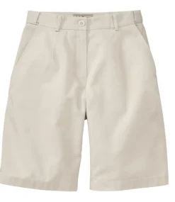Flash Sale L.L.Bean "Women's Wrinkle-Free Bayside Shorts, Ultra High-Rise Hidden Comfort Waist 9""