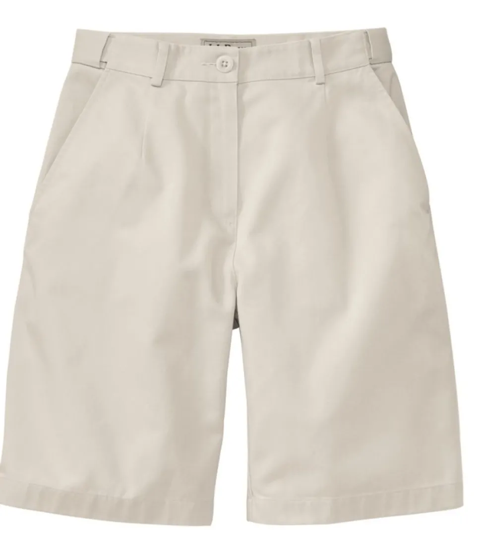 Flash Sale L.L.Bean "Women's Wrinkle-Free Bayside Shorts, Ultra High-Rise Hidden Comfort Waist 9""