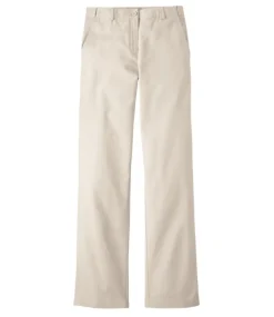 Best L.L.Bean "Women's Wrinkle-Free Bayside Pants, High-Rise Hidden Comfort Waist Straight-Leg"