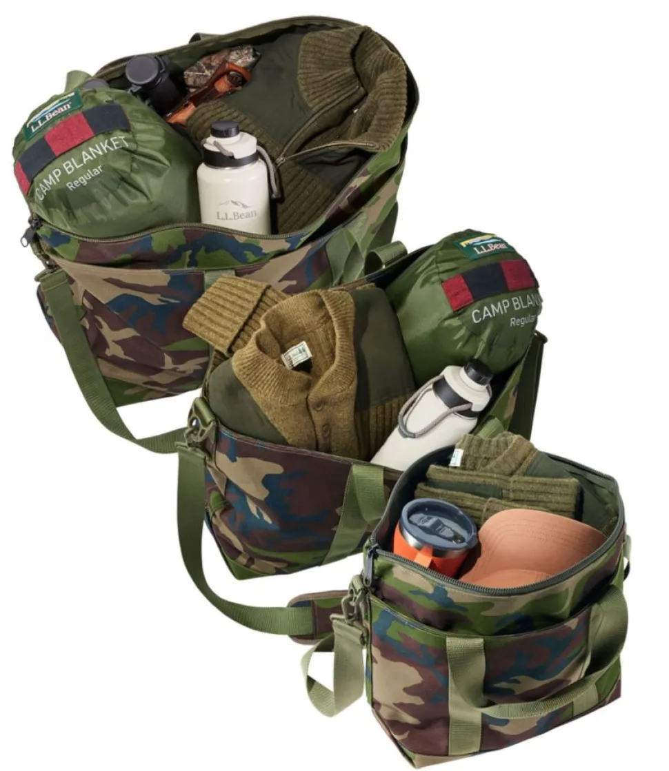 Store L.L.Bean "Zip Hunter's Tote Bag With Strap, Camo"